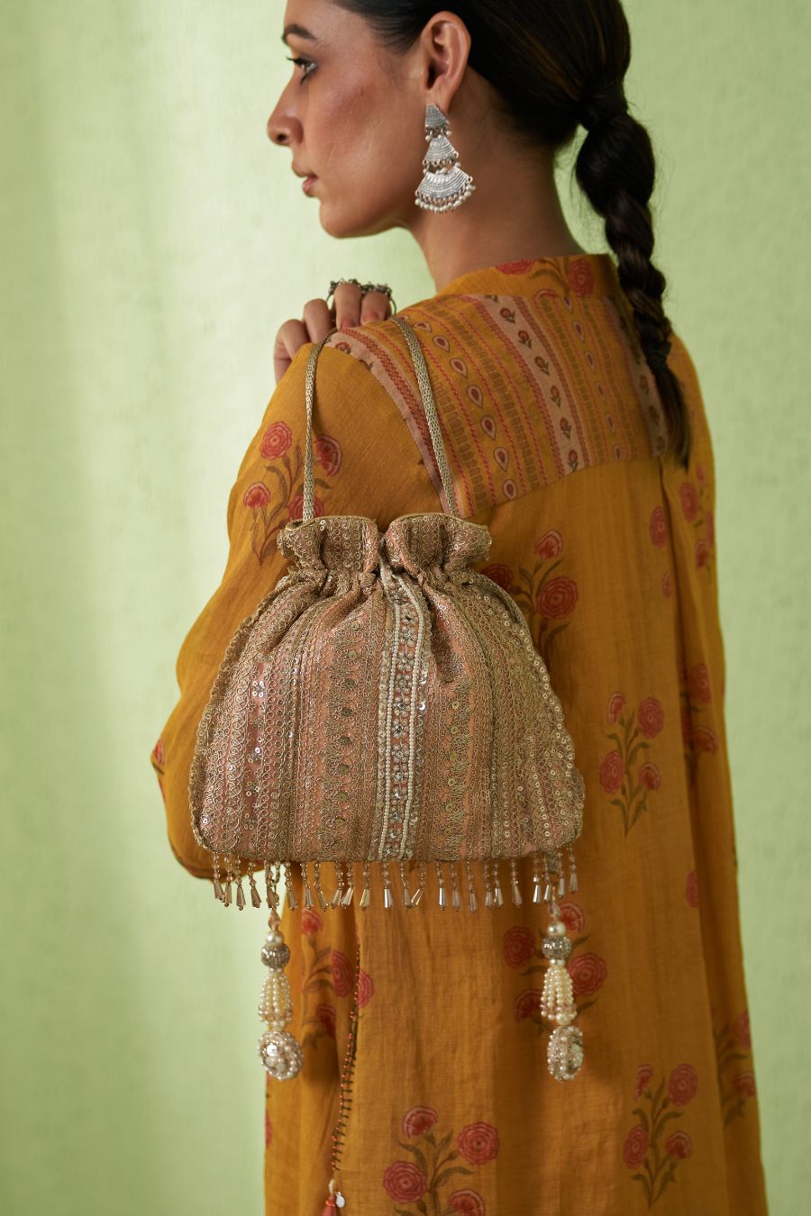 Naaz Potli - Peach