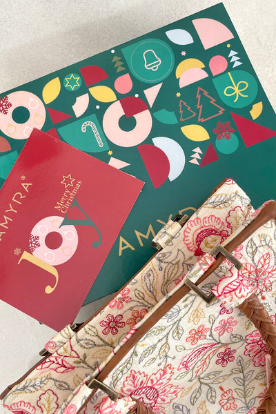 Christmas Hamper - Ivy Floral Handbag - Self-Care & Accessory Box