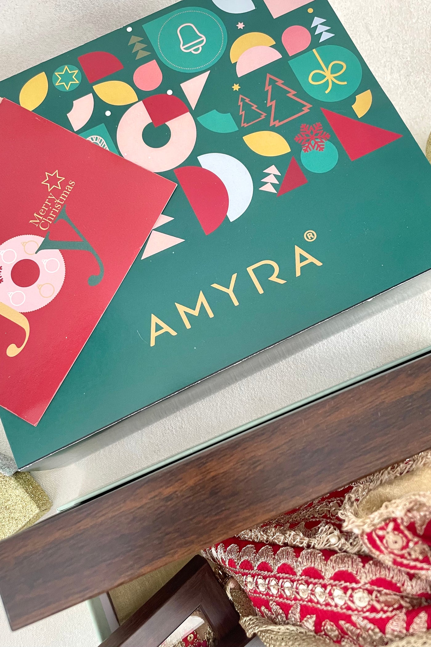 Christmas Hamper - Mirai Red potli Home Box