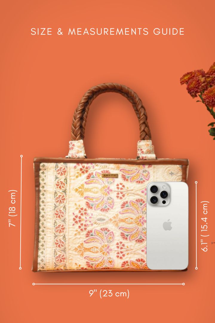 AMYRA - Kamal Embroidered Handbag - Multicolor
