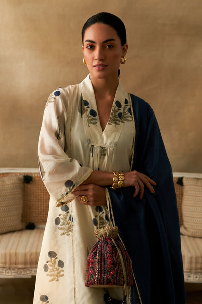 Zuri potli - navy blue