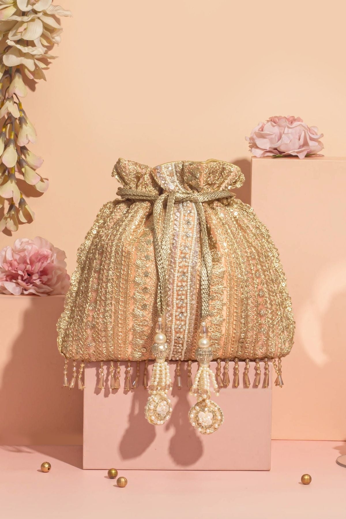 Naaz Potli - Peach