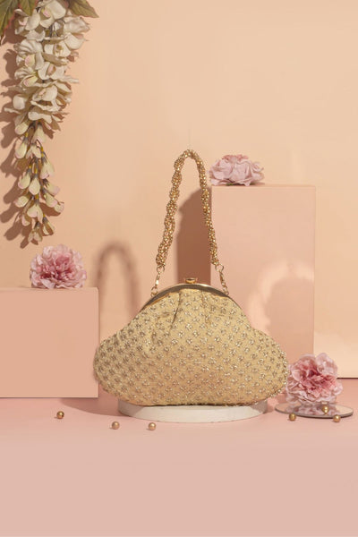 Inaya Vintage Purse - Gold