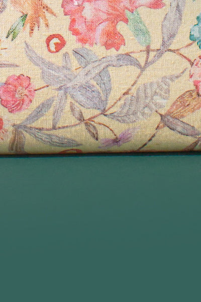 Aloha Printed Wallet - Yellow