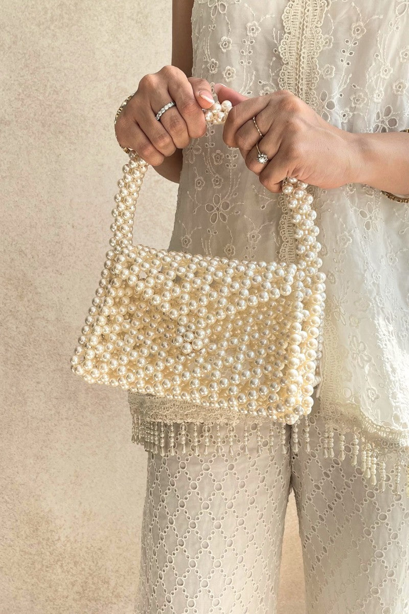Amelia Triangle Bag - Offwhite