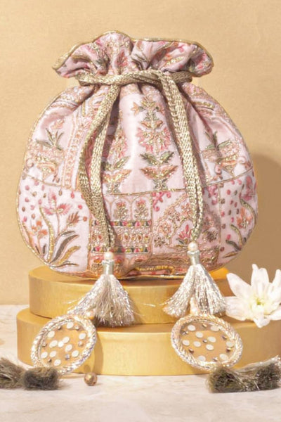 Amer pink potli
