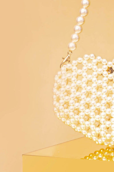 Aria Mini Heart bag - Off-white