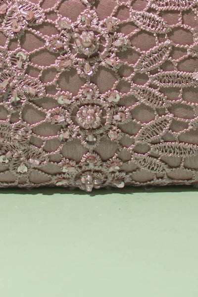 Cordon Capsule Clutch - Mauve