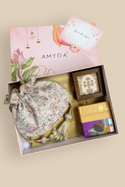 Diwali Gift Hamper - Saundh potli - Fragrance & Home Box