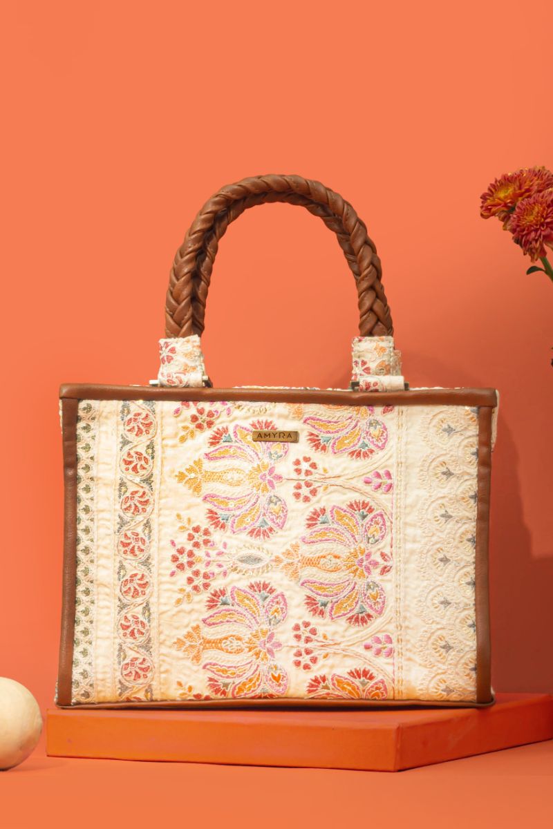 AMYRA - Kamal Embroidered Handbag - Multicolor