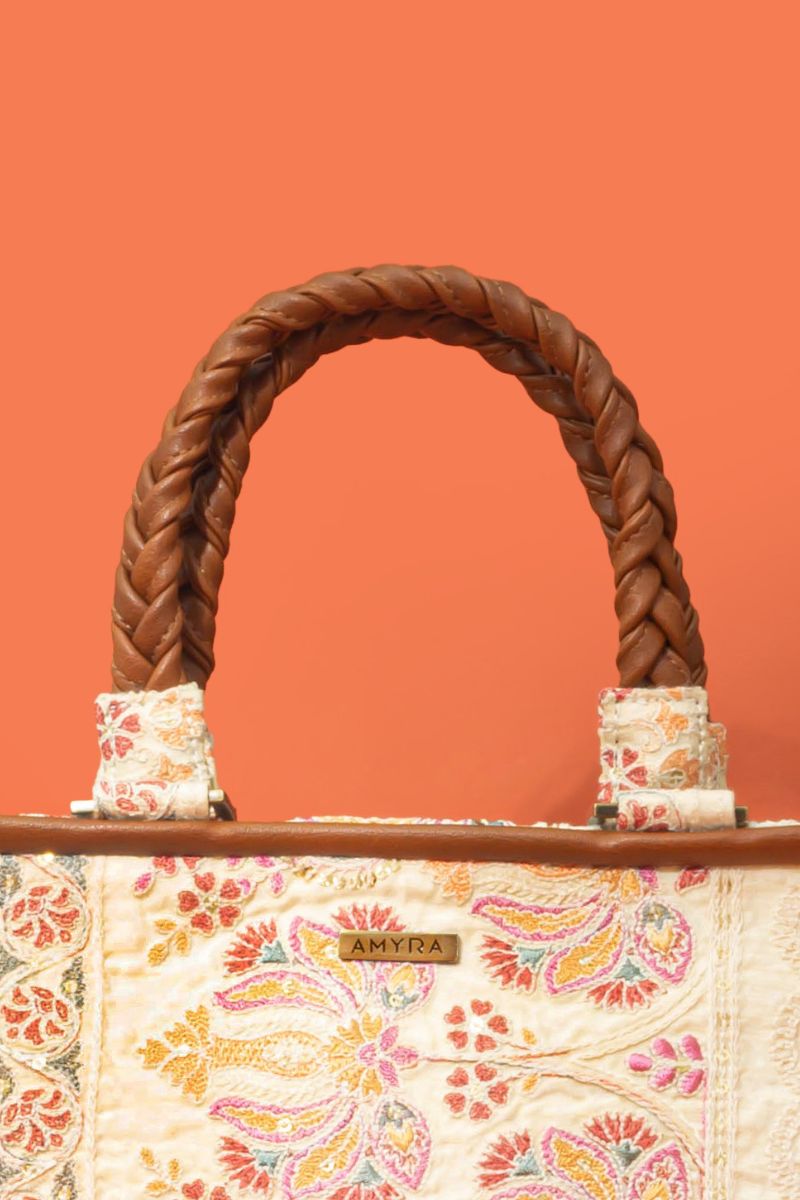 AMYRA - Kamal Embroidered Handbag - Multicolor