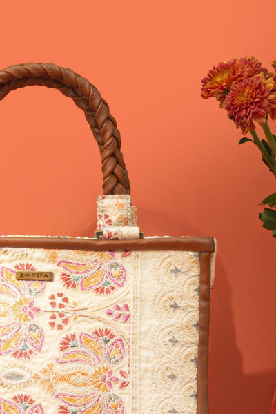 AMYRA - Kamal Embroidered Handbag - Multicolor