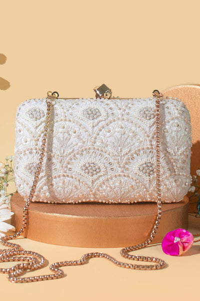 Amyra_Luna pearl box clutch