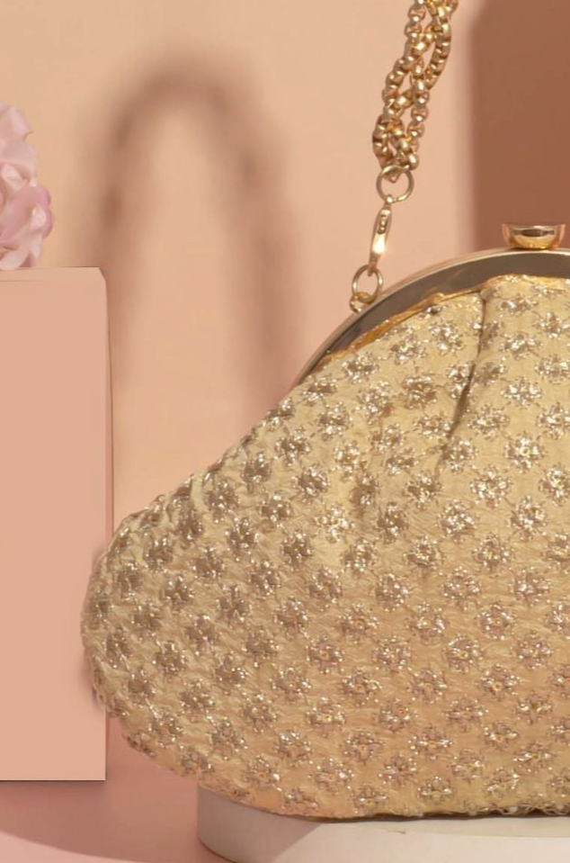 Inaya Vintage Purse - Gold