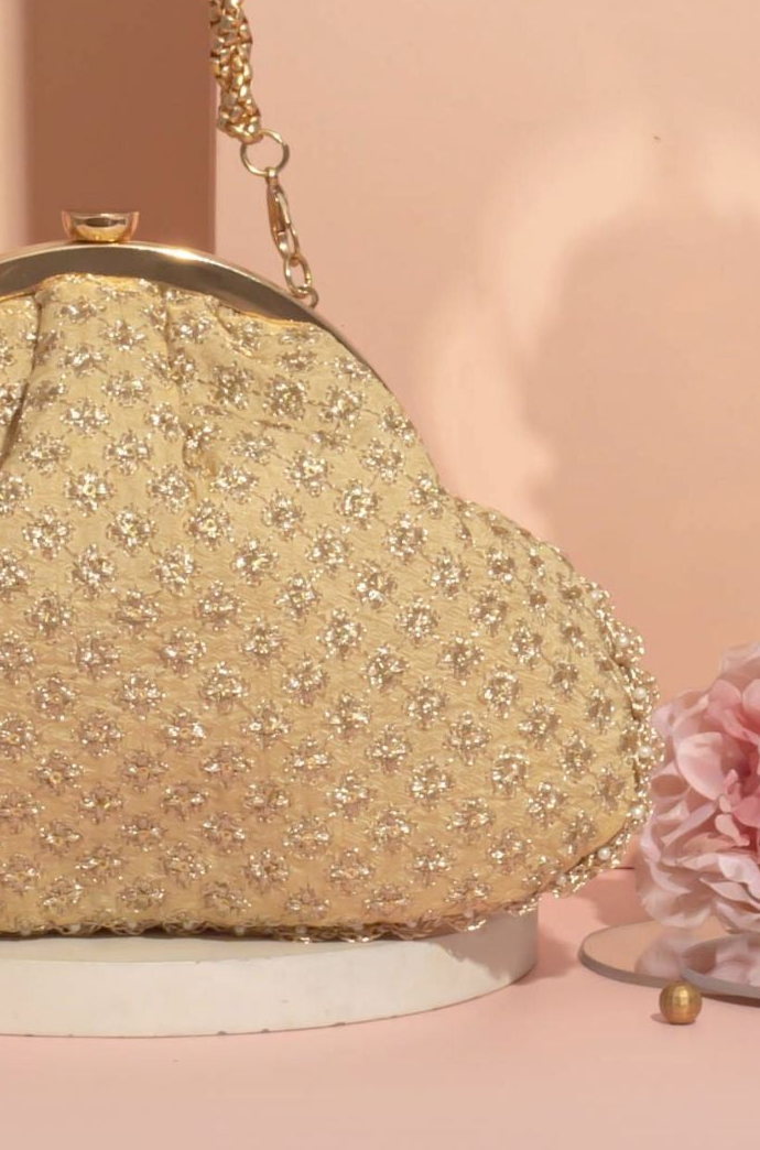 Inaya Vintage Purse - Gold