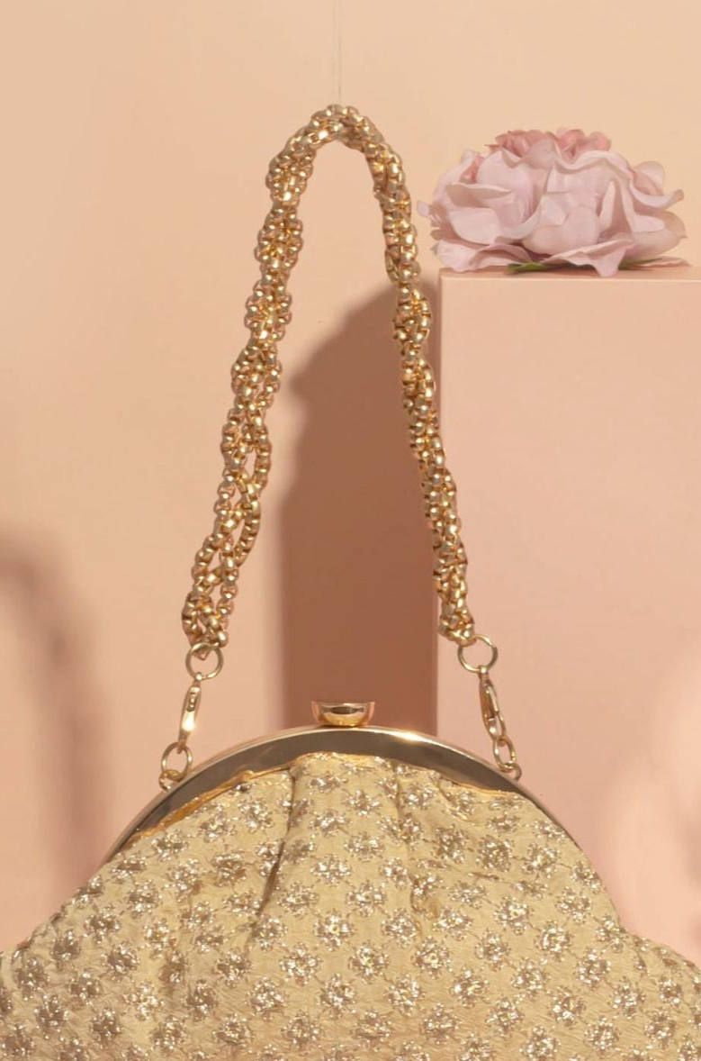 Inaya Vintage Purse - Gold