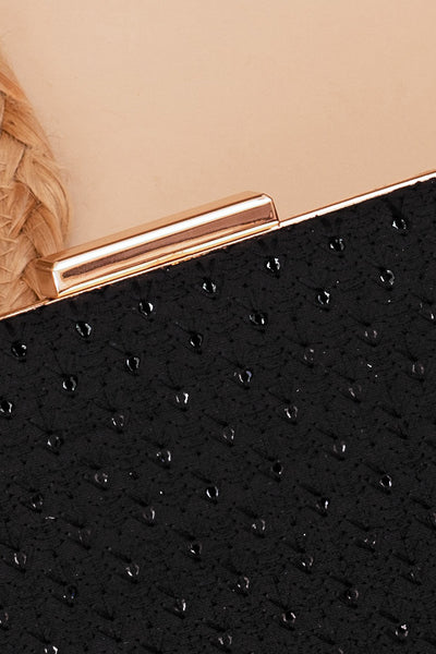 AMYRA Noir Black Clutch