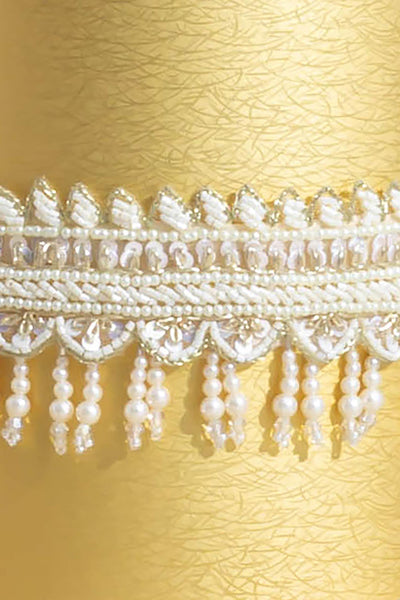 Rabia Pearl Embroidered Belt