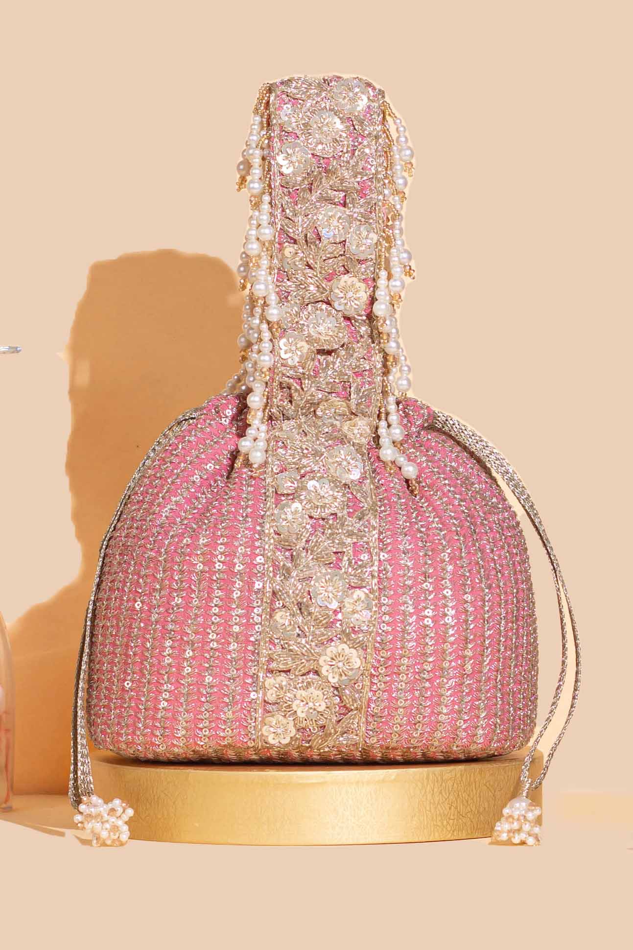 AMYRA Tara bucket bag - pink