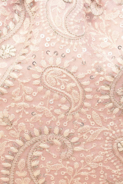 Rhea Threadwork Potli - Pink