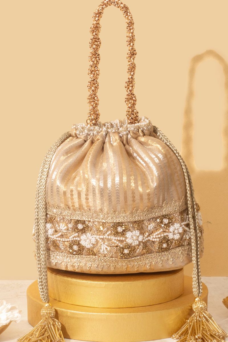 Taj Bucket Bag - Gold