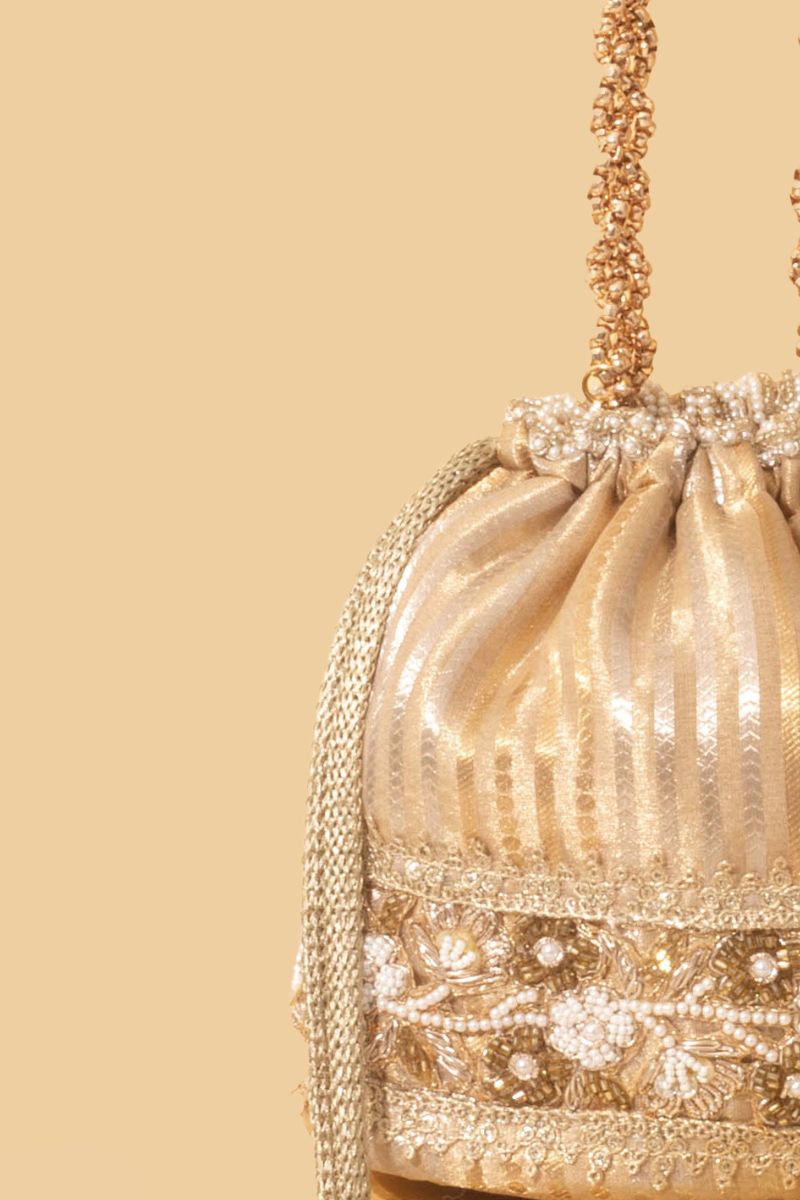 Taj Bucket Bag - Gold