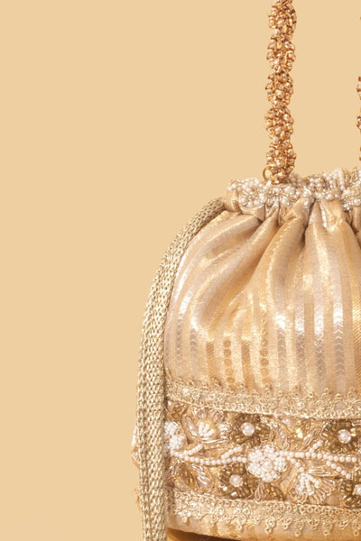 Taj Bucket Bag - Gold