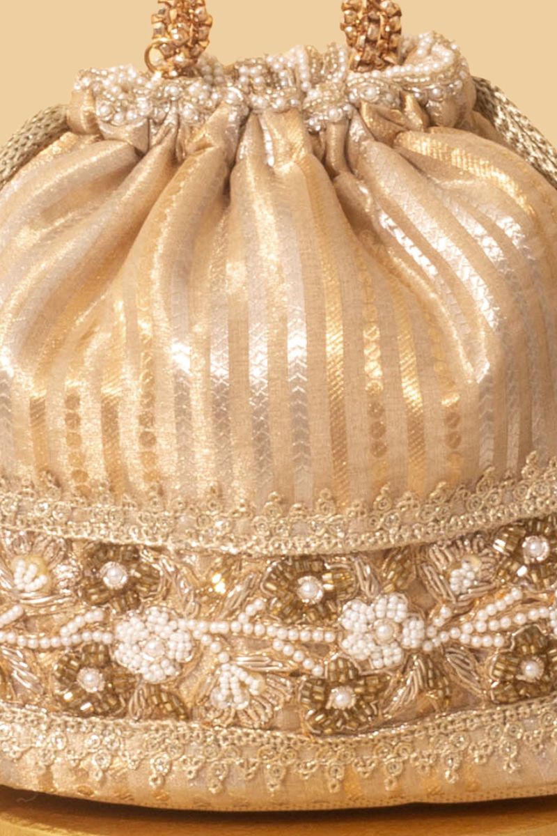 Taj Bucket Bag - Gold