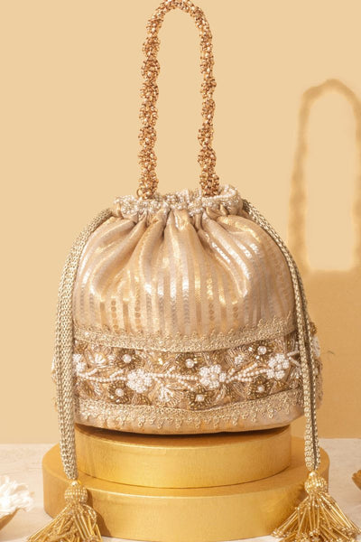 Taj Bucket Bag - Gold