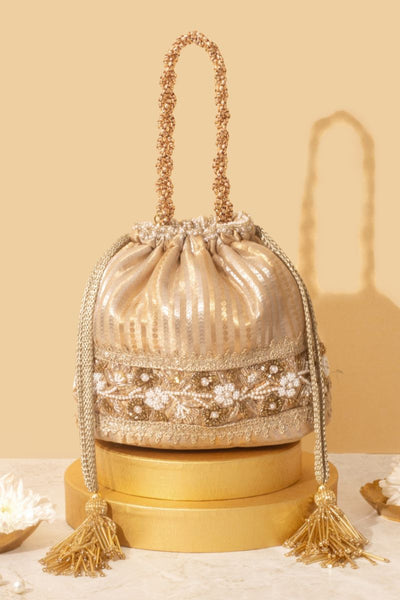 Taj Bucket Bag - Gold