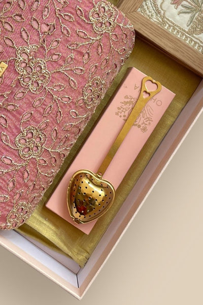 Mother's Day Hamper - Tarang Flapover Bag - Pink - Home & Fragrance Box