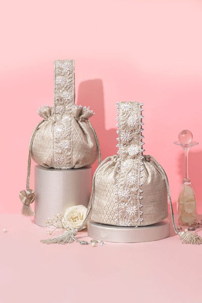 Tej Bucket Bag - Silver