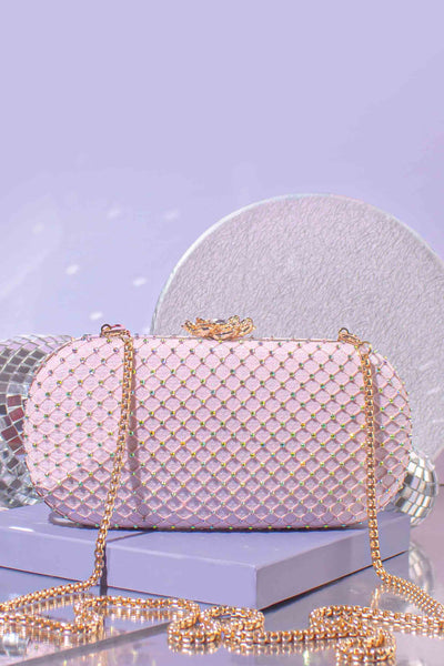 AMYRA Unicorn Capsule Clutch - Baby Pink