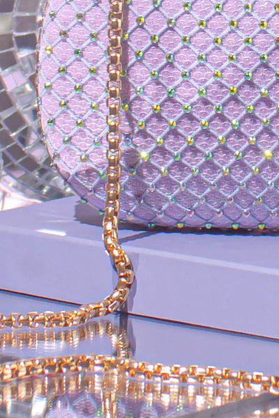 AMYRA Unicorn Capsule Clutch - Lilac