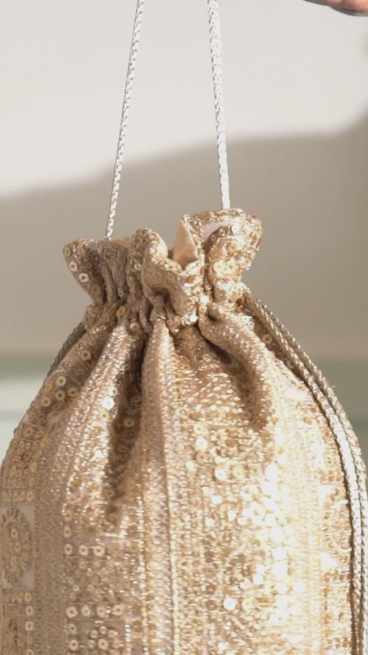 Bella Gold Potli Bag