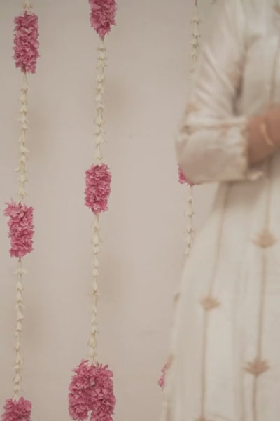 Reet Floral Embroidered Potli - Pastel Yellow