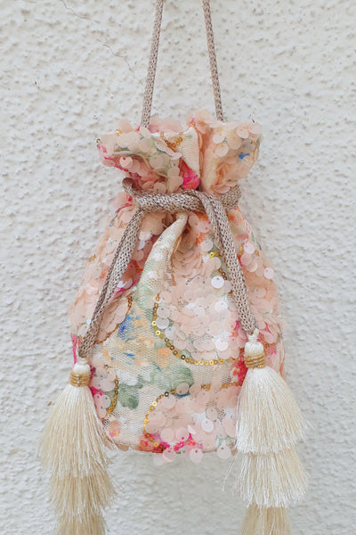 Tia Sequin Potli Bags - The AMYRA Store