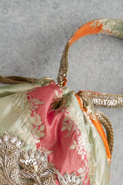 Amyra abstract bucket bag multicolour 