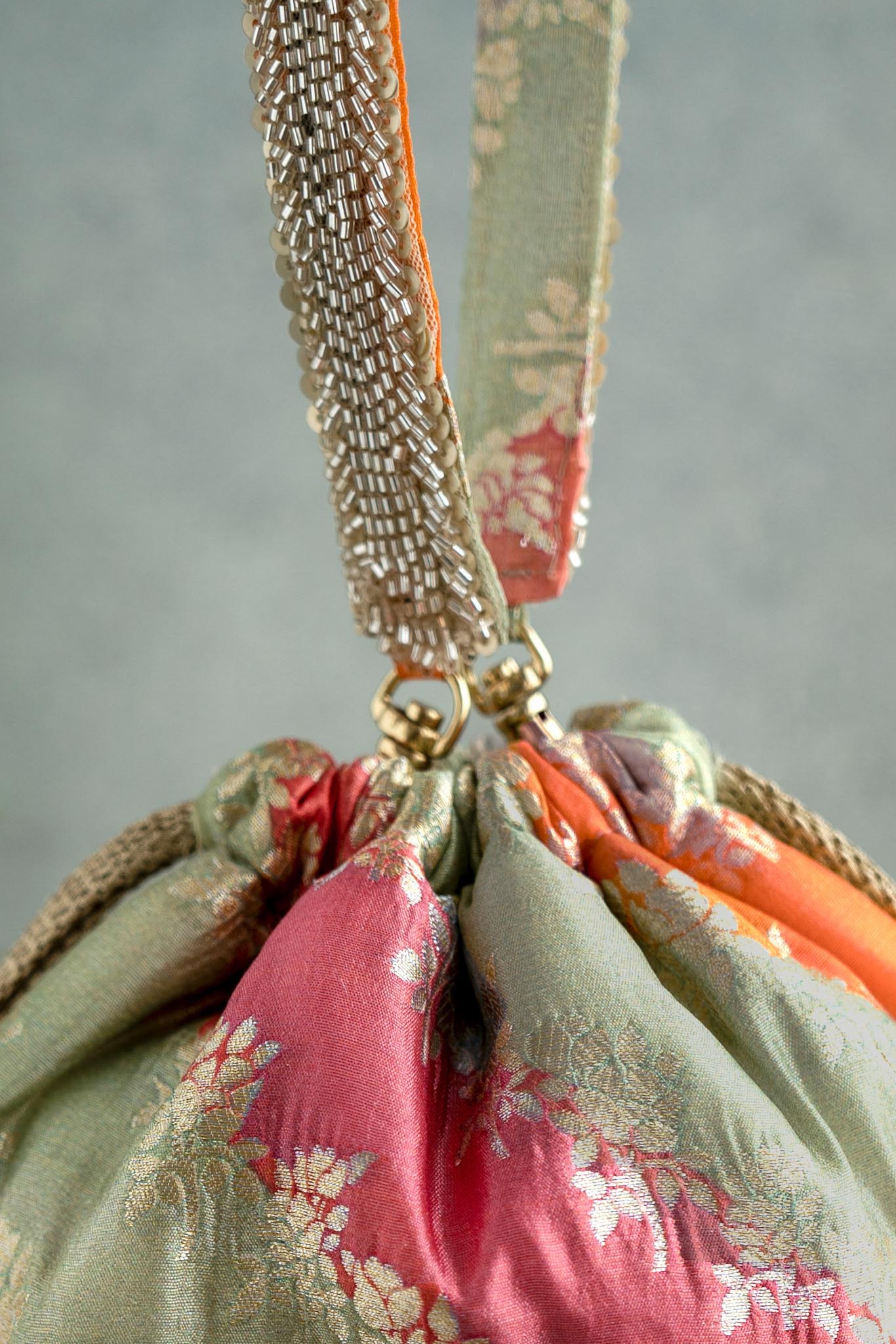 Amyra abstract bucket bag multicolour 