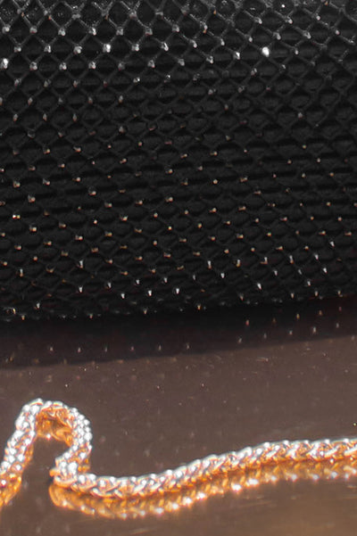 Disco Capsule Clutch - Black