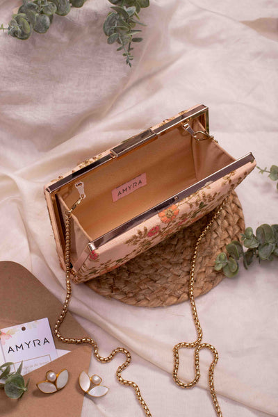 Floral Creeper Set of 10 Box Clutch Wedding Favors - Pastel
