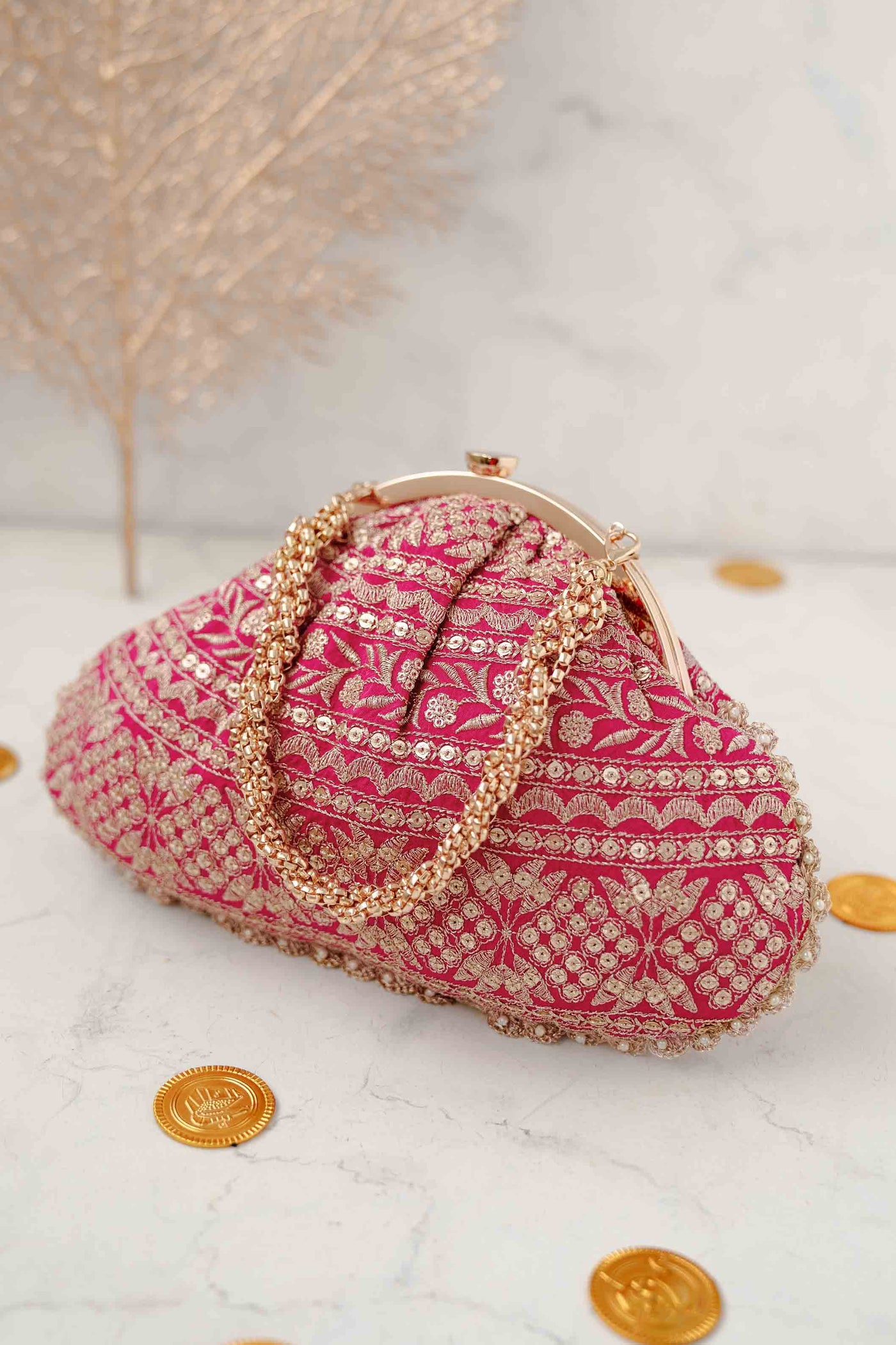 AMYRA Mirai Vintage Purse - Pink