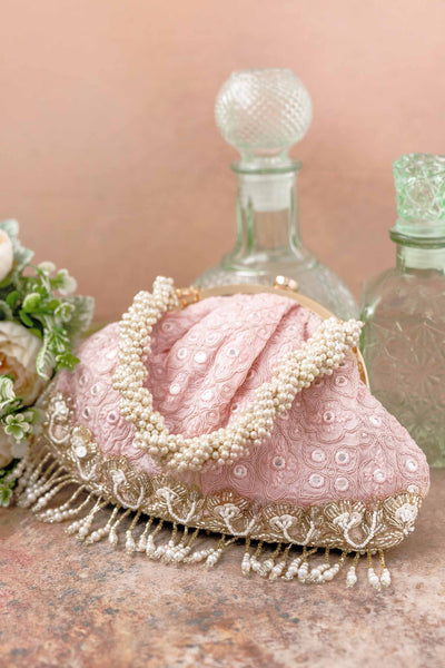 AMYRA Monroe Vintage purse - Baby pink