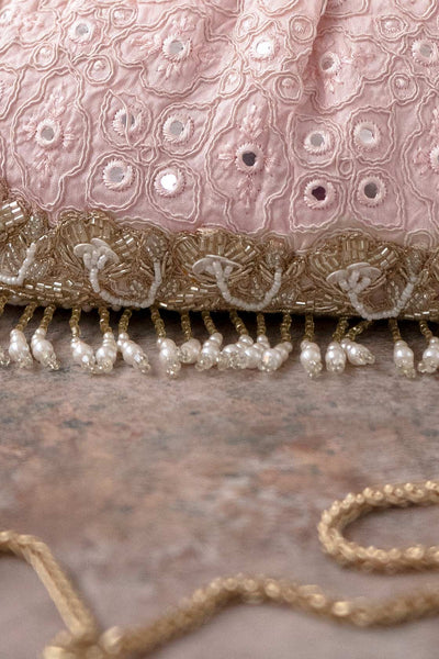 AMYRA Monroe Vintage purse - Baby pink