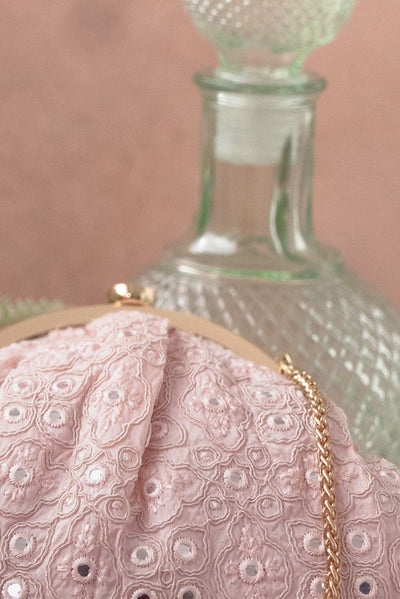 AMYRA Monroe Vintage purse - Baby pink
