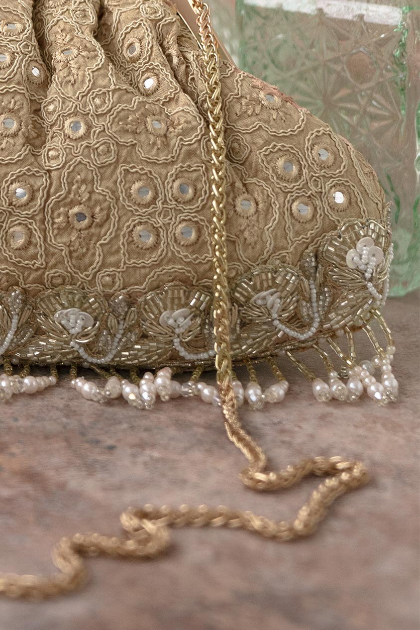 Monroe Vintage purse - Beige