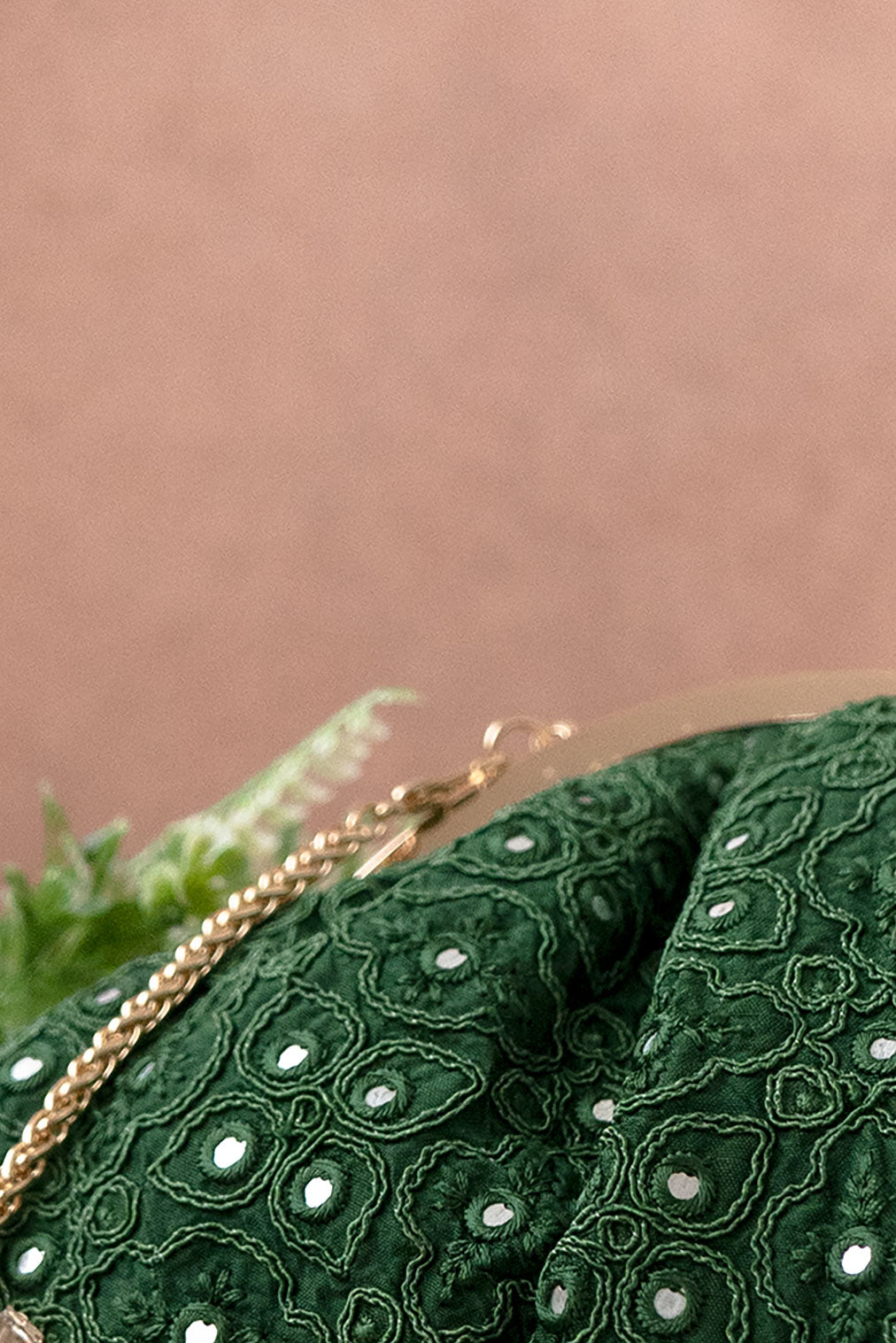 Monroe Vintage purse - Dark green