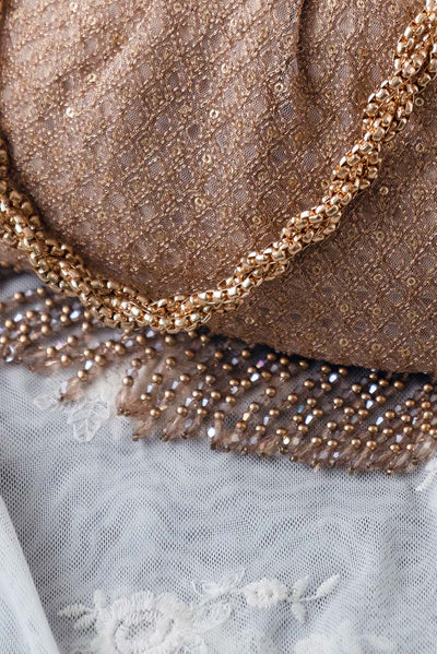 AMYRA Oro vintage purse