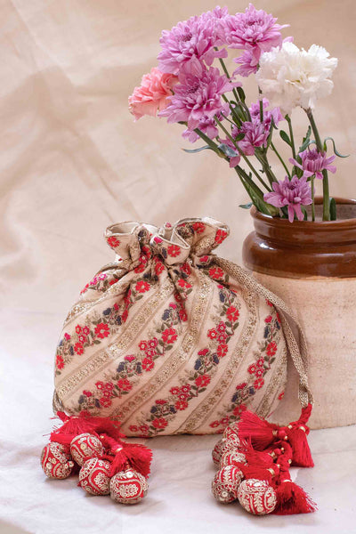 AMYRA Resham Potli Bag