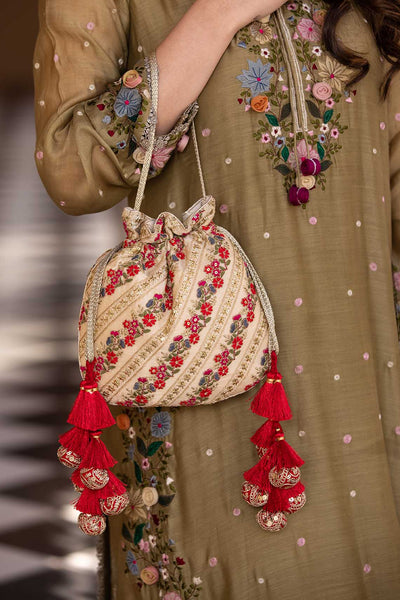 AMYRA Resham Potli Bag